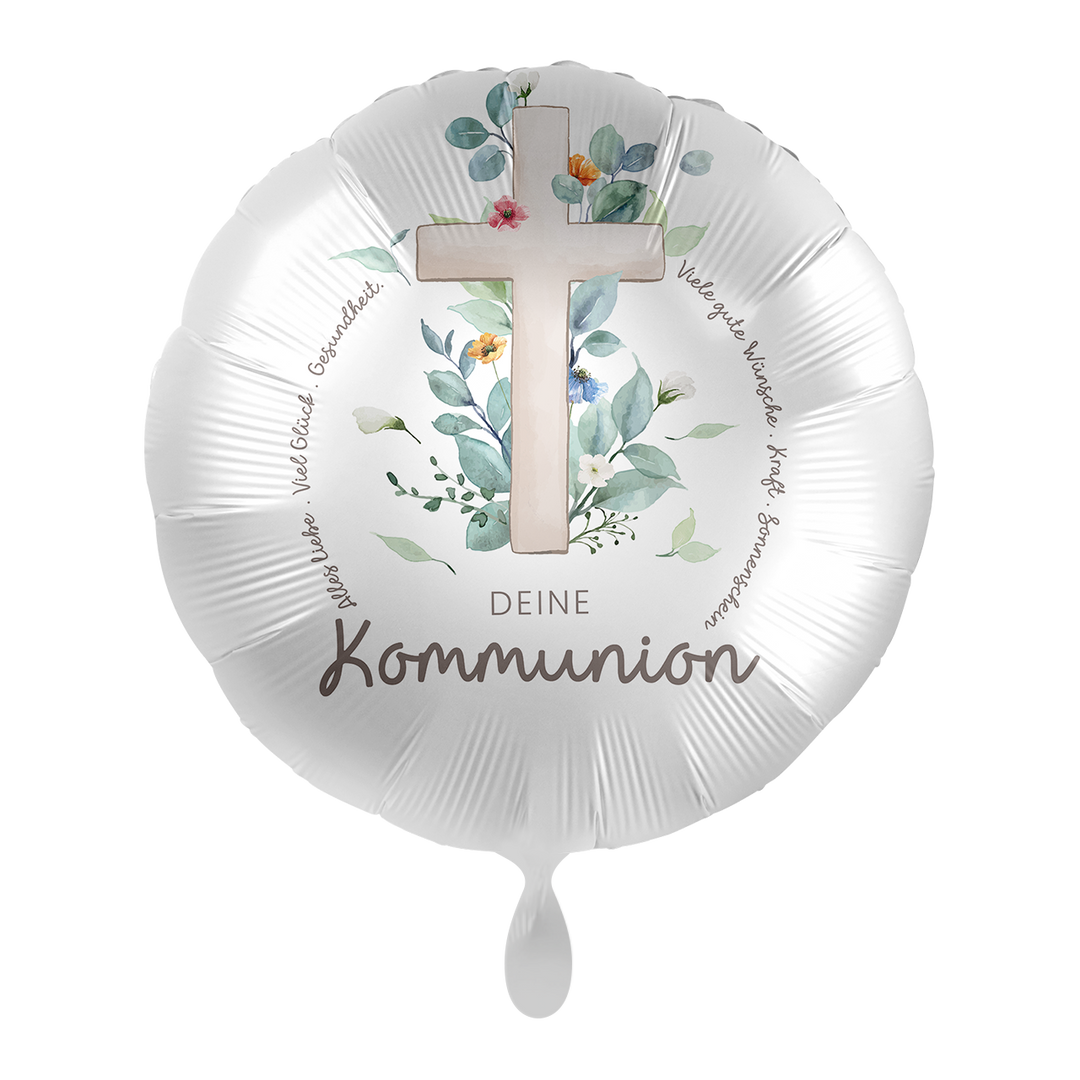 Ballon - Alles Liebe Deine Kommunion - ø43cm - Rund