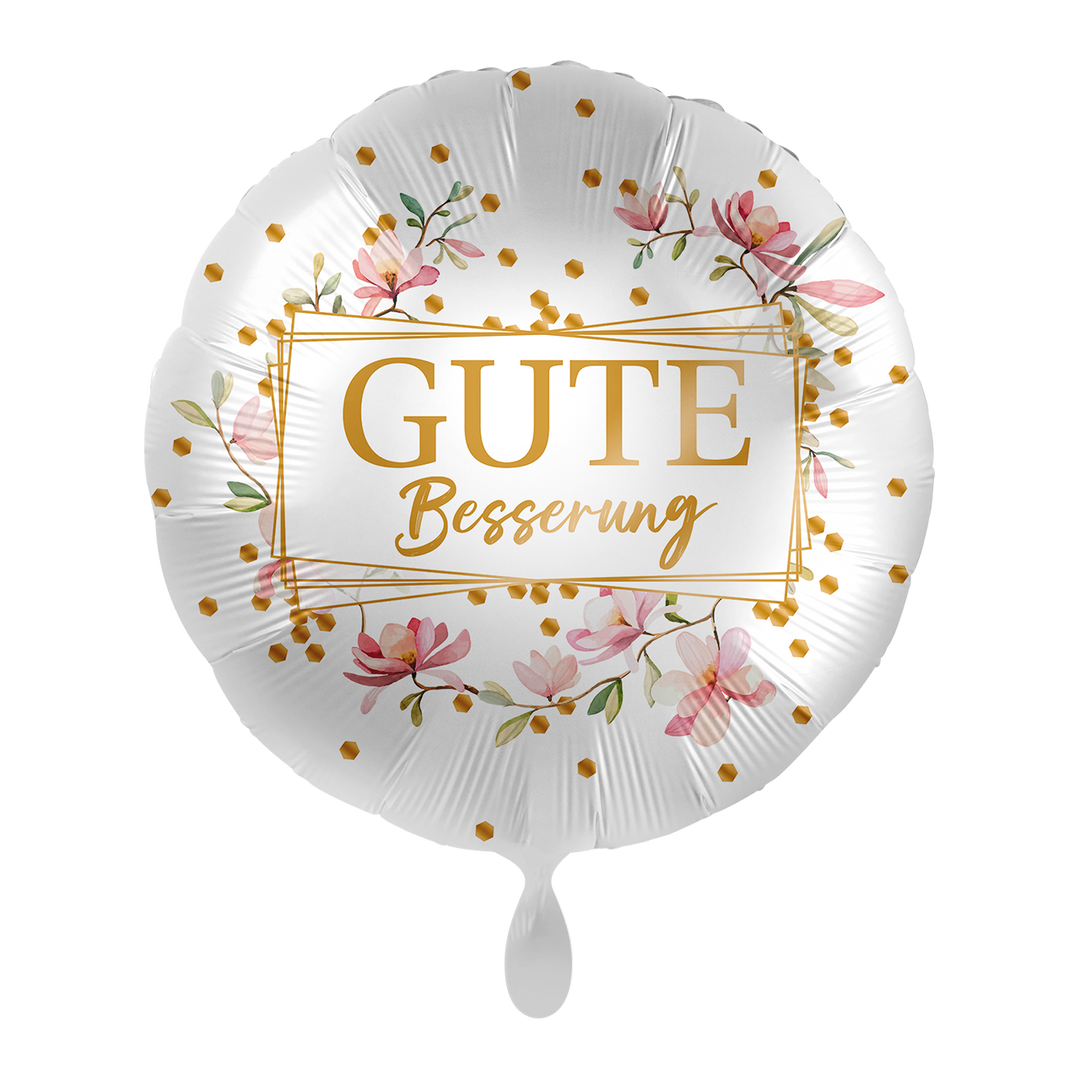 Ballon Gute Besserung Blumen