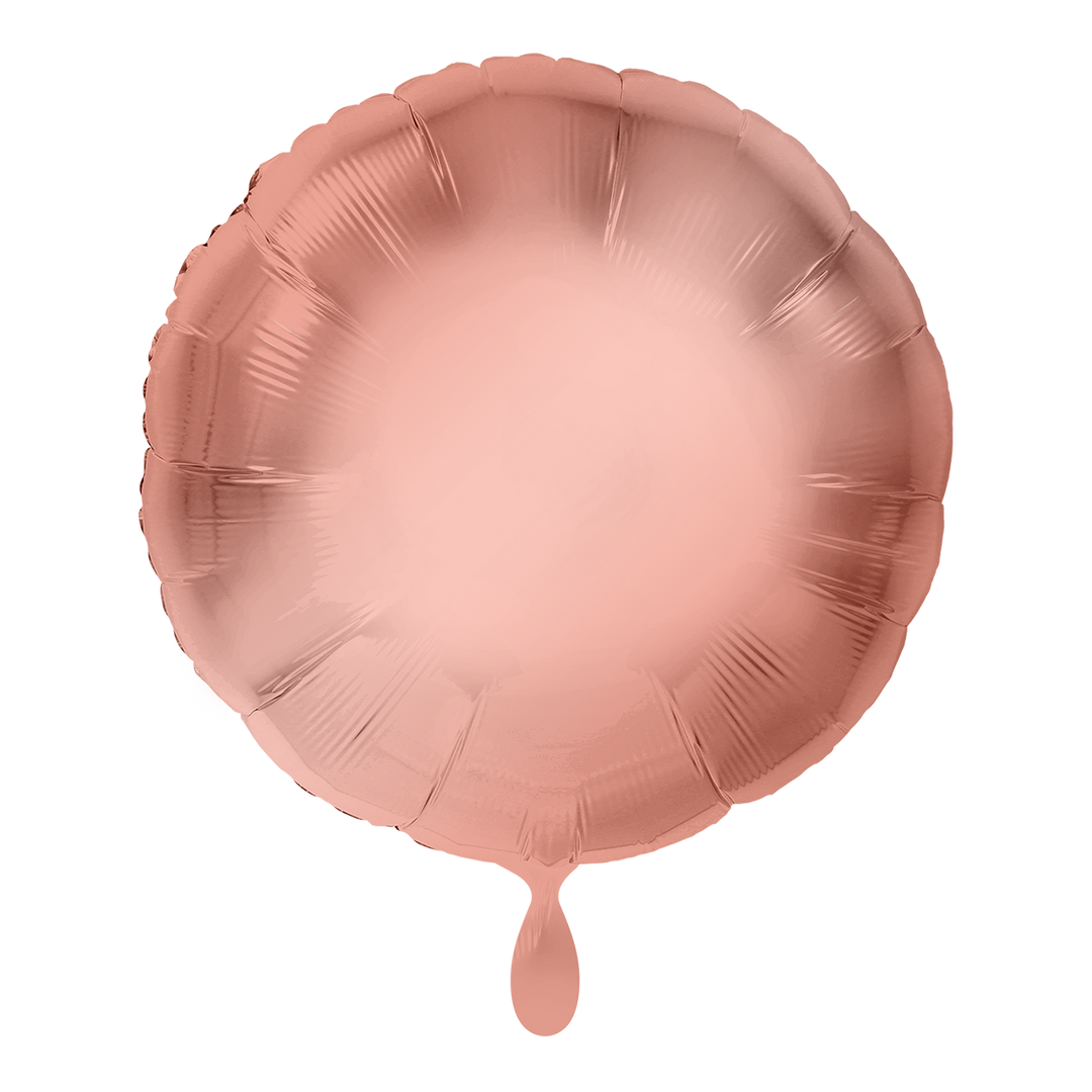 Ballon -Rosegold - ø43cm - Rund