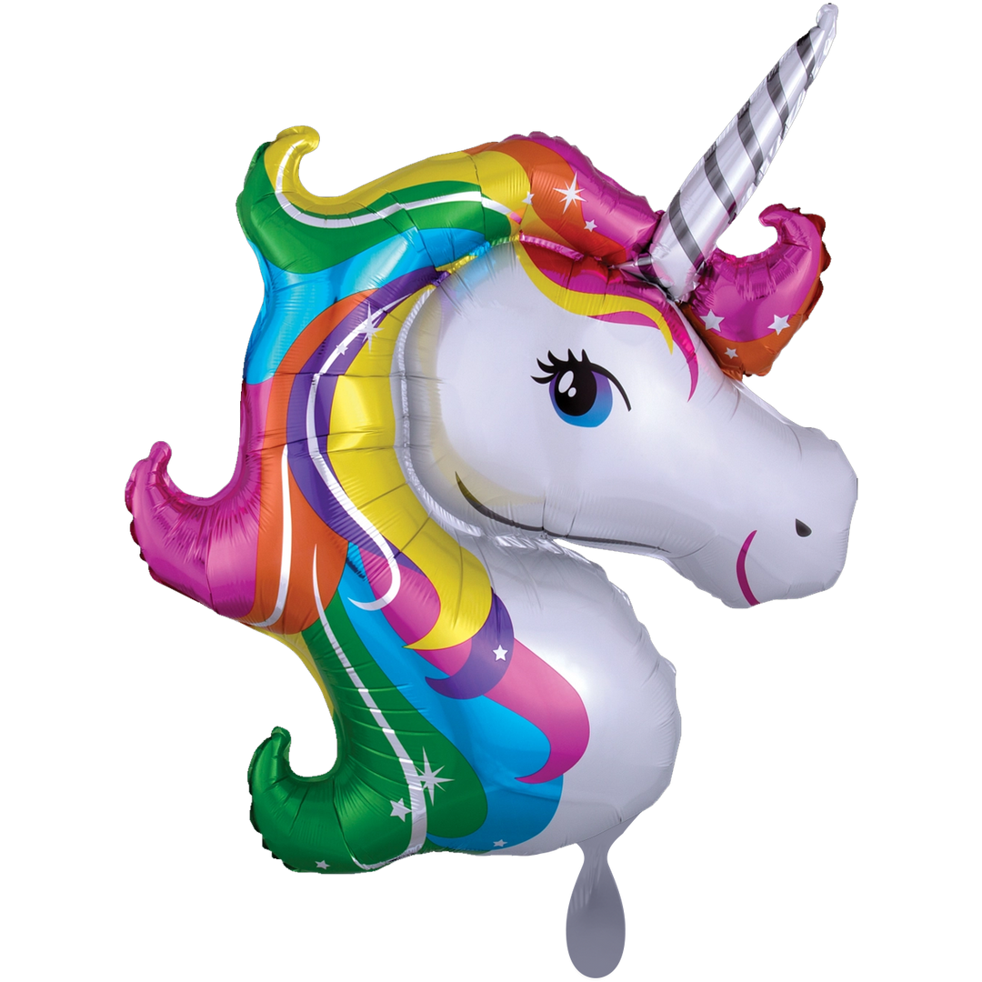 Ballon - Einhorn Regenbogen -  ø83cm
