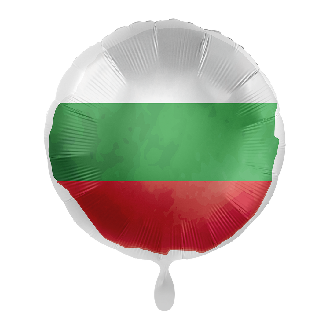 Ballon - Flagge Bulgarien - ø43cm - Rund