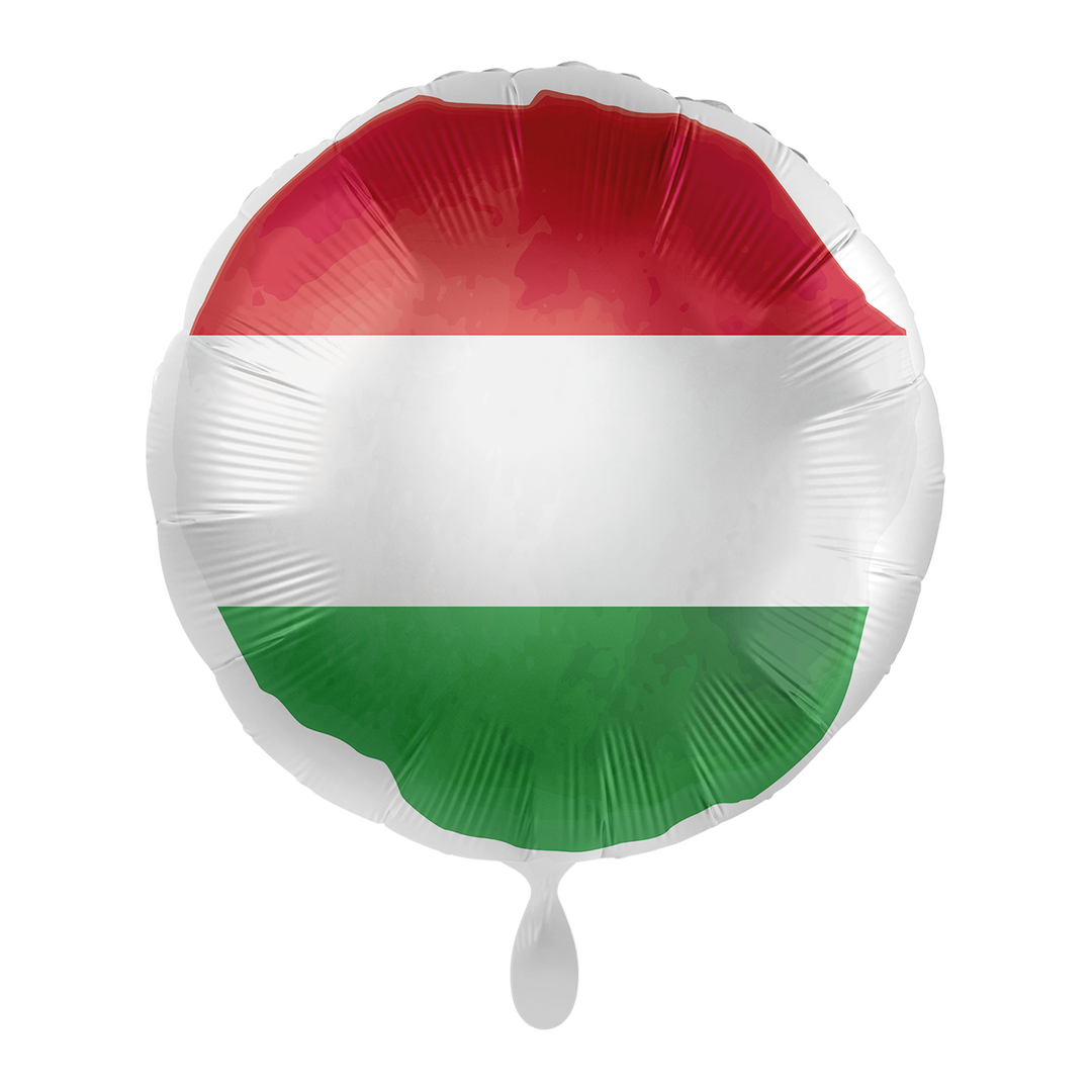 Ballon - Flagge Ungarn - ø43cm - Rund