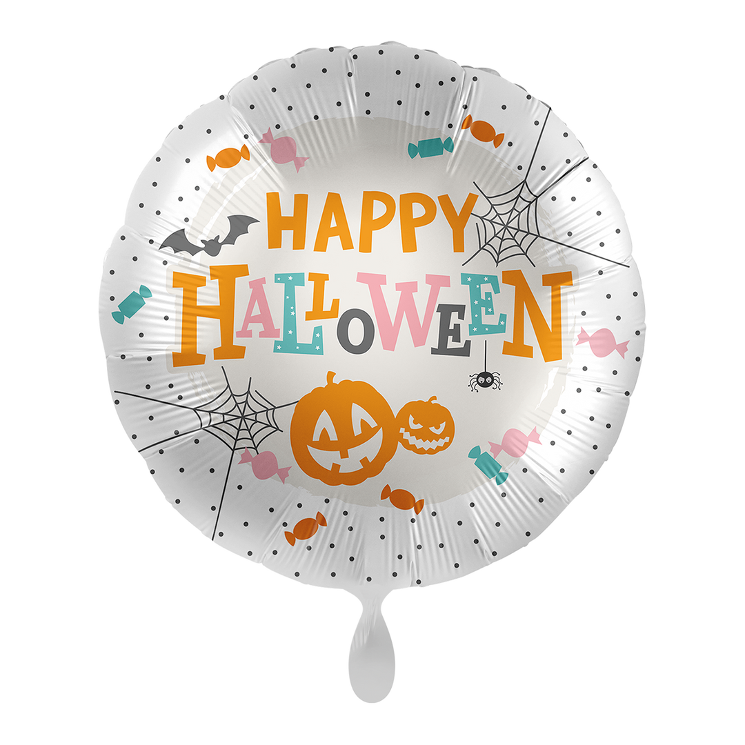 Ballon - Happy Halloween -  ø43cm -  Rund