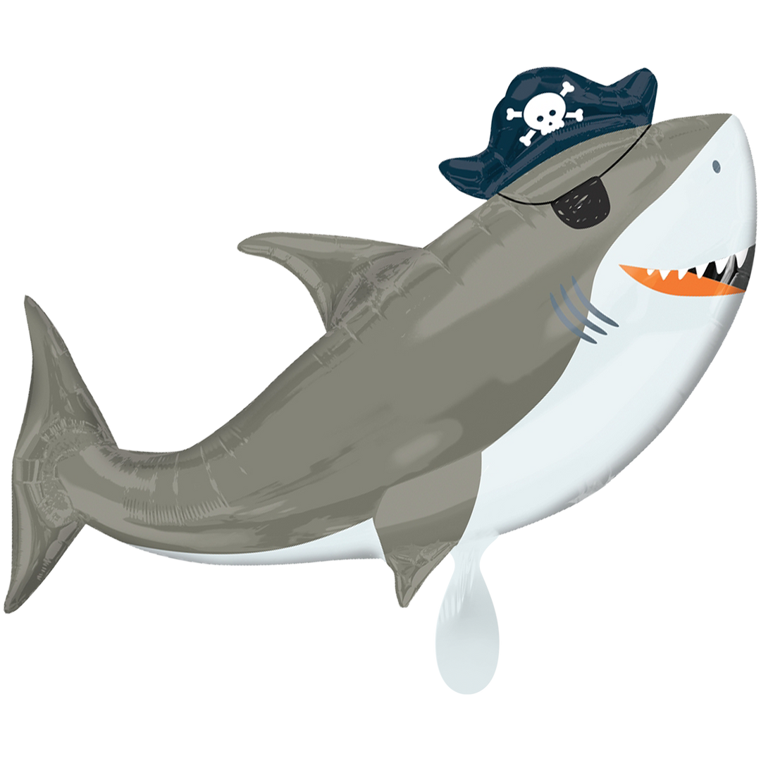Ballon - Piraten Hai -  ø104cm