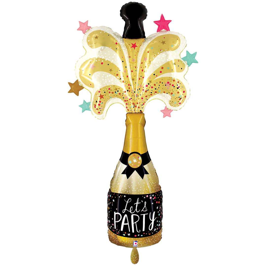 Ballon Champagner Flasche 1,66m