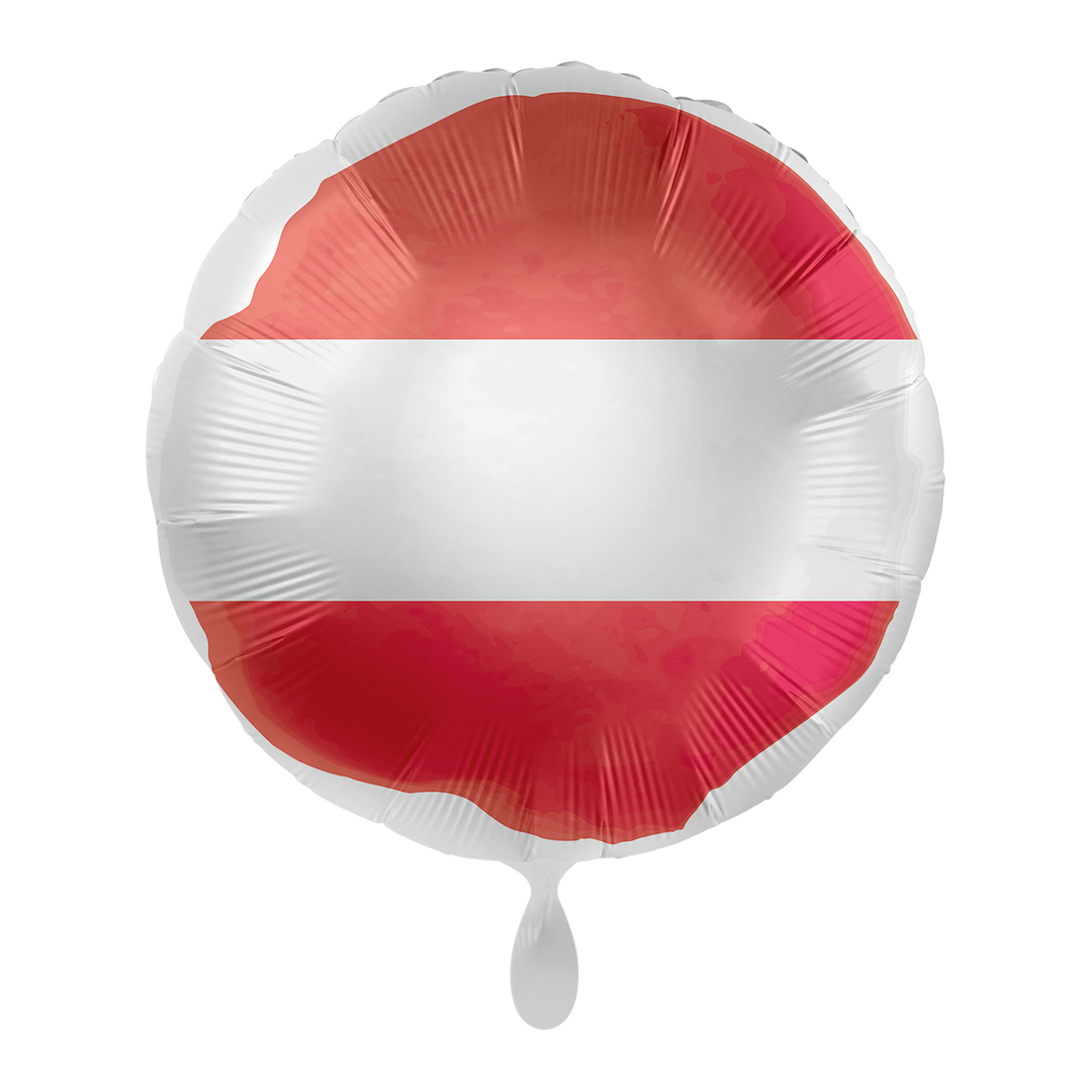 Ballon - Flagge Österreich - ø43cm