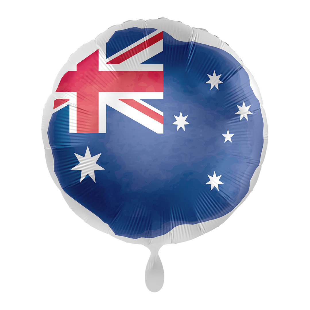 Ballon - Flagge Australien - ø43cm - Rund