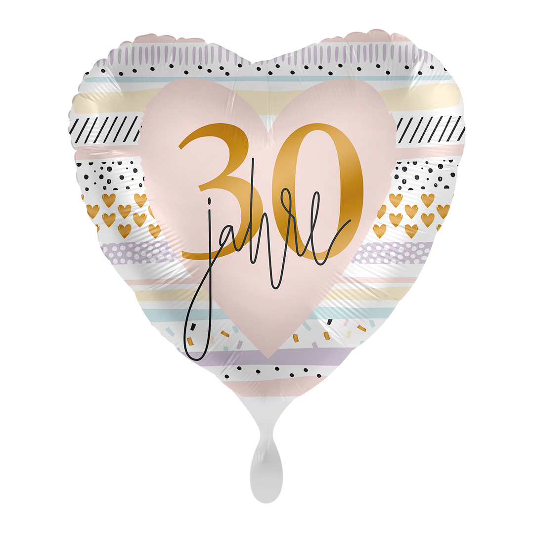 Ballon - Creamy Blush 30 - ø43cm - Rund