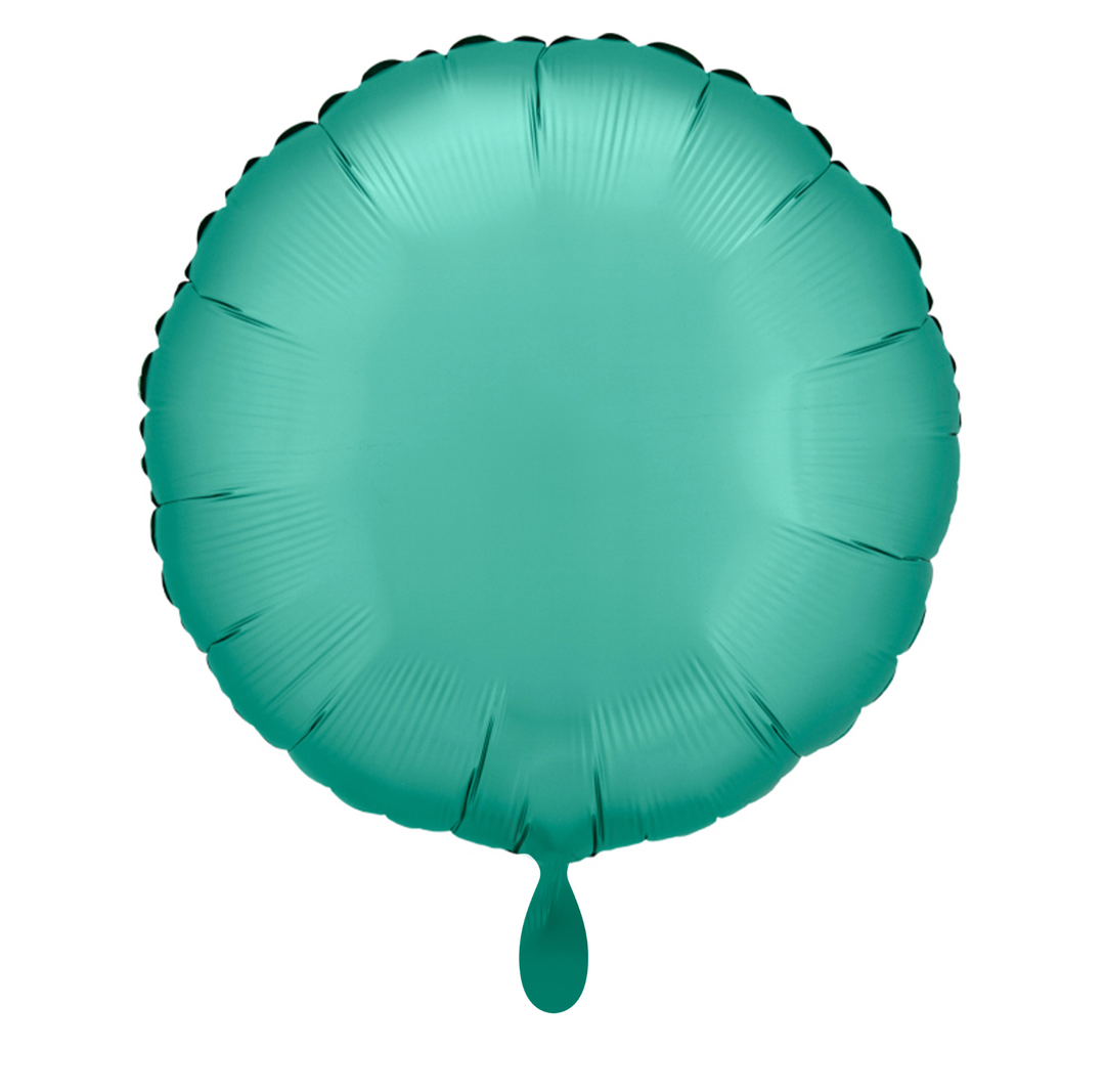 Ballon -Silk Lustre Mint green- ø43cm - Rund