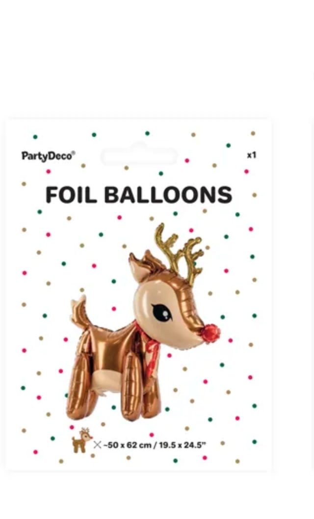 Ballon - Rentier stehend - 60cm