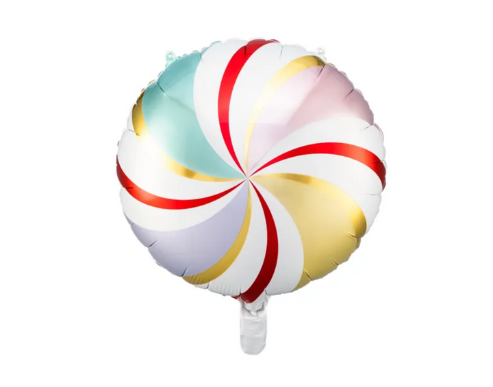 Folienballon - Candy - 43cm - pastel töne - Helium/Luftfüllung
