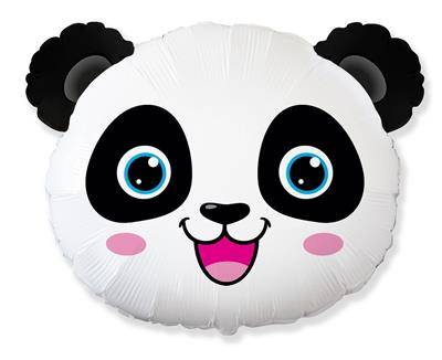 Folienballon - Panda - 60cm - Helium/Luftfüllung