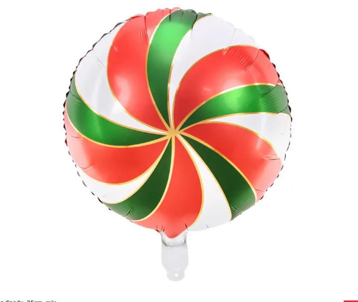 Folienballon - Weihnachten - Candy - 43cm - Helium/Luftfüllung