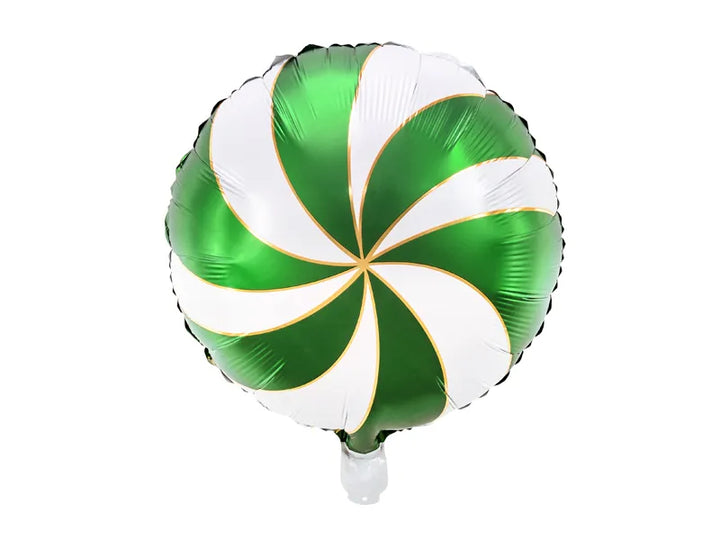 Folienballons - Grün/ Weiss - Weihnachten - 43cm - Helium/Luftfüllung