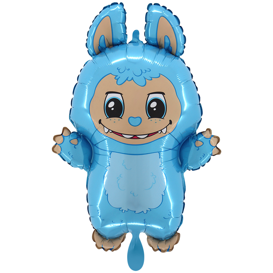 Labubu Ballon blau