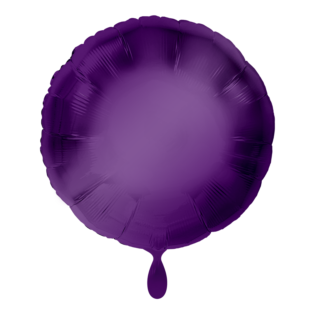 Ballon -Lila -  ø43cm - Rund 