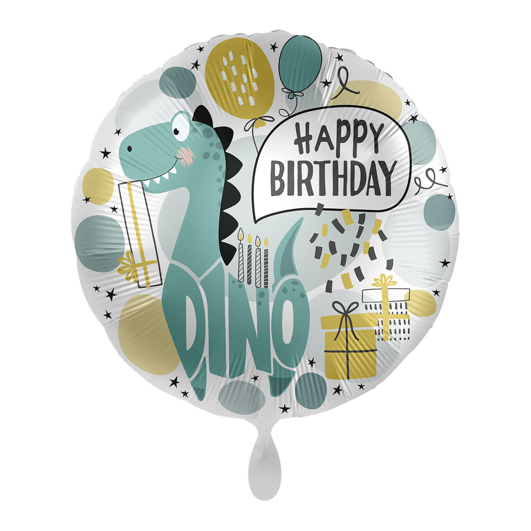 Ballon - Cool Dino -  ø43cm Rund 