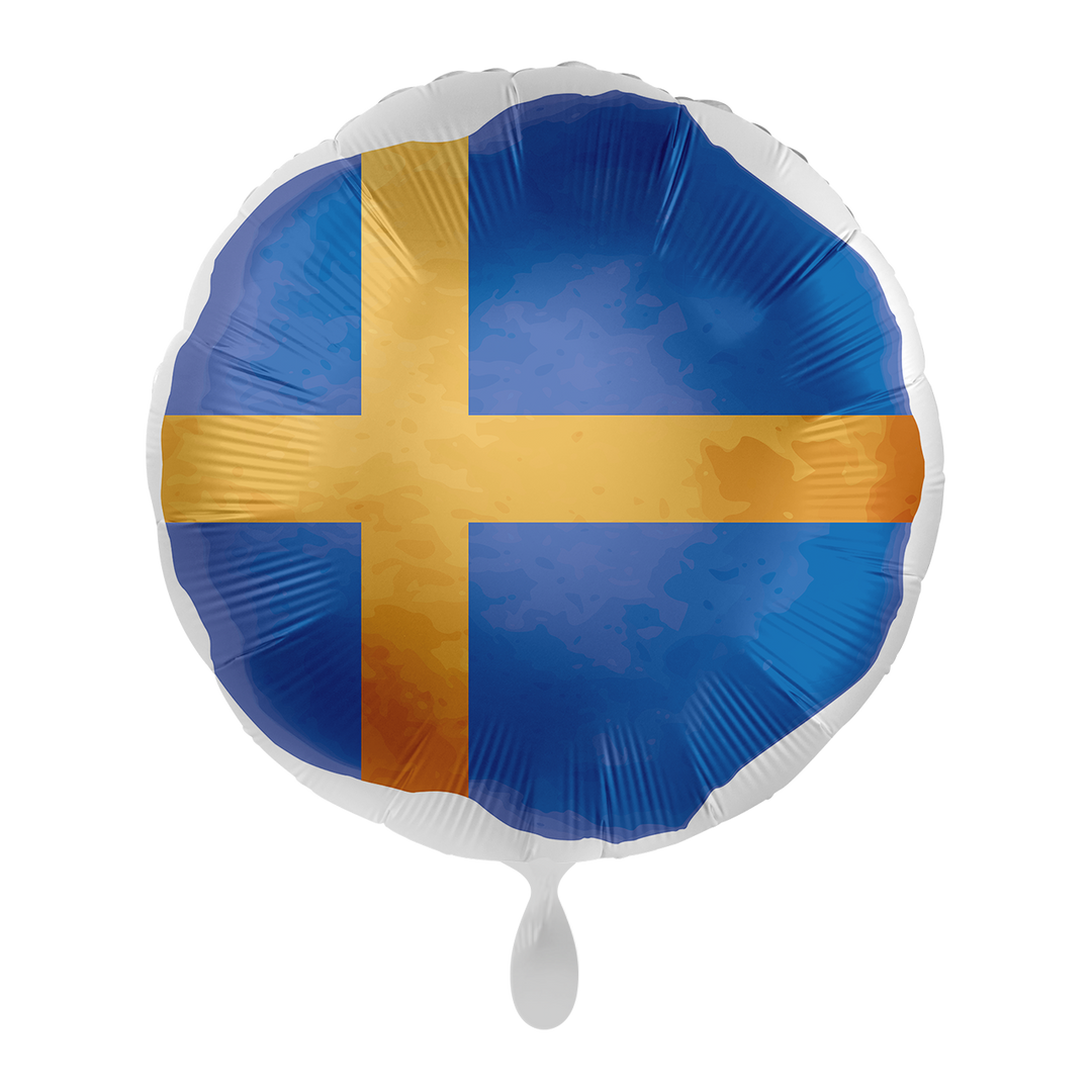Ballon - Flagge Schweden -  ø43cm 