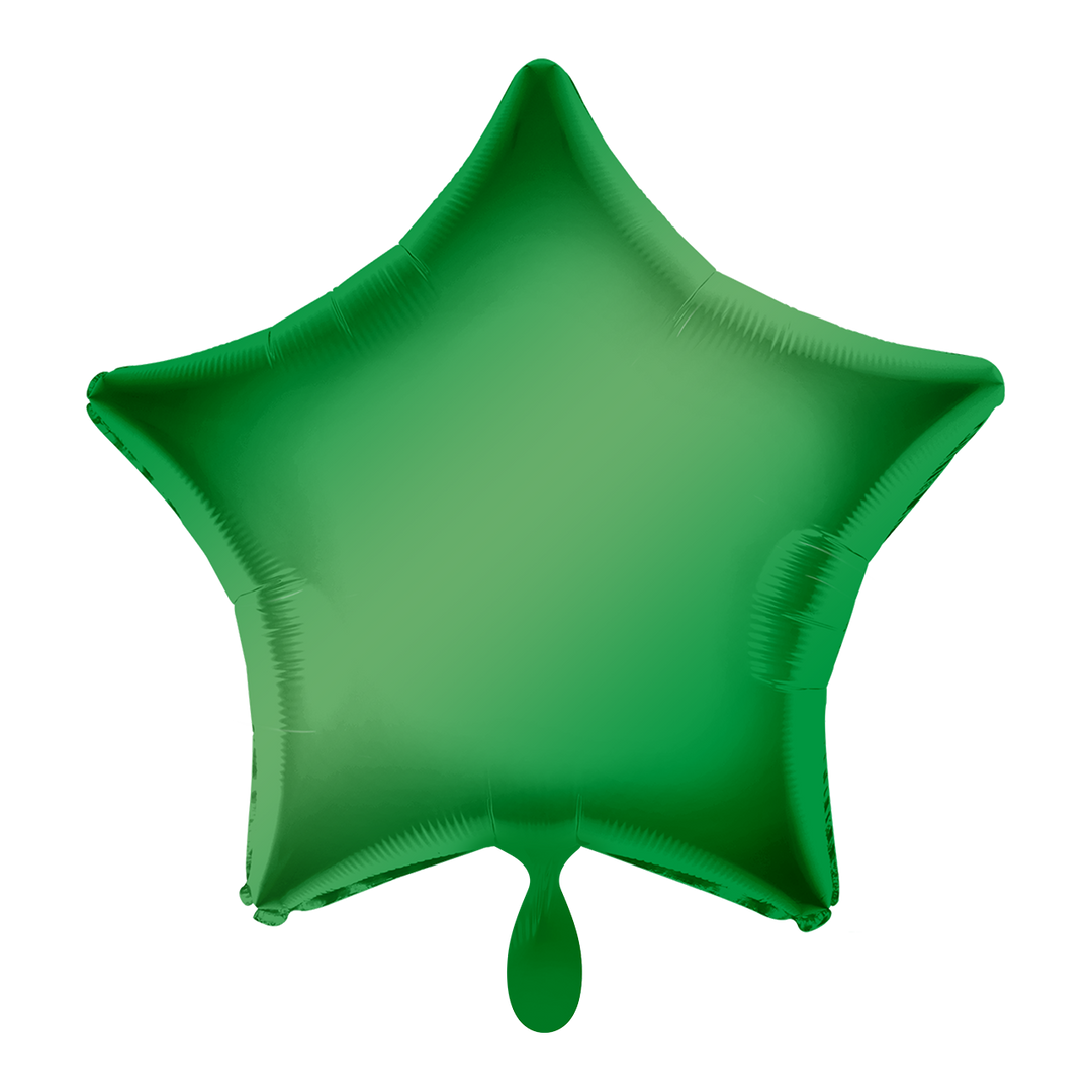Ballon - Grün -  ø43cm - Stern 