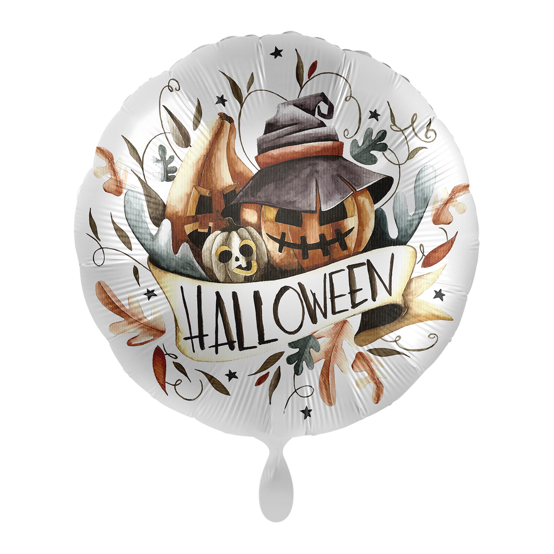 Ballon - Halloween Kürbis -  ø43cm -  Rund 