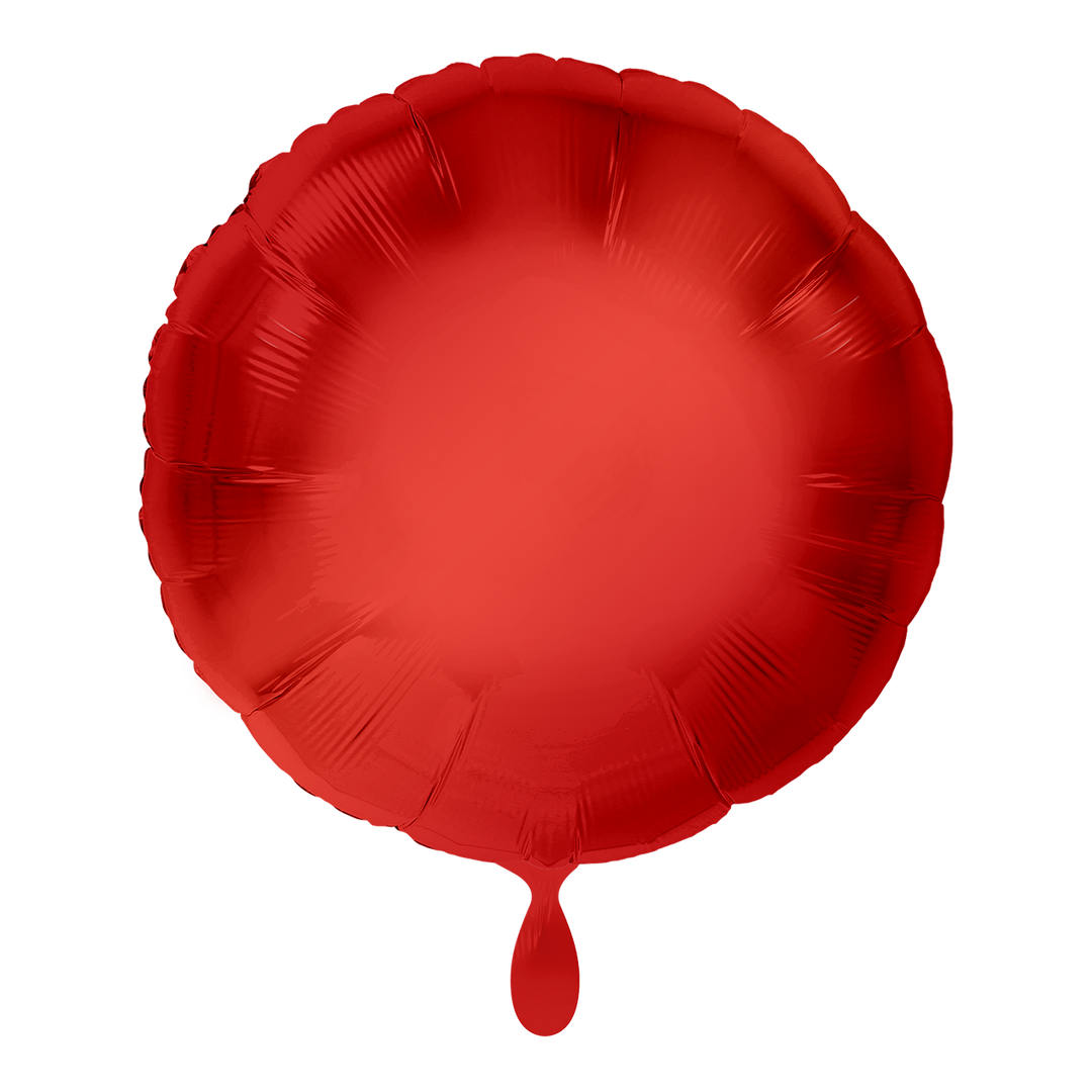 Ballon - Rot -  ø43cm - Rund