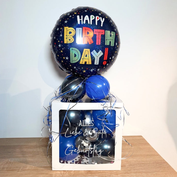 Ballonbox Happy Birthday