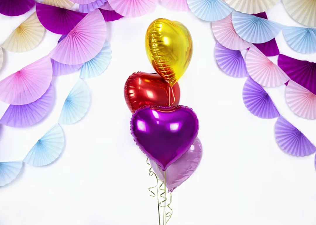 Herz Ballon Rot -  ø45cm