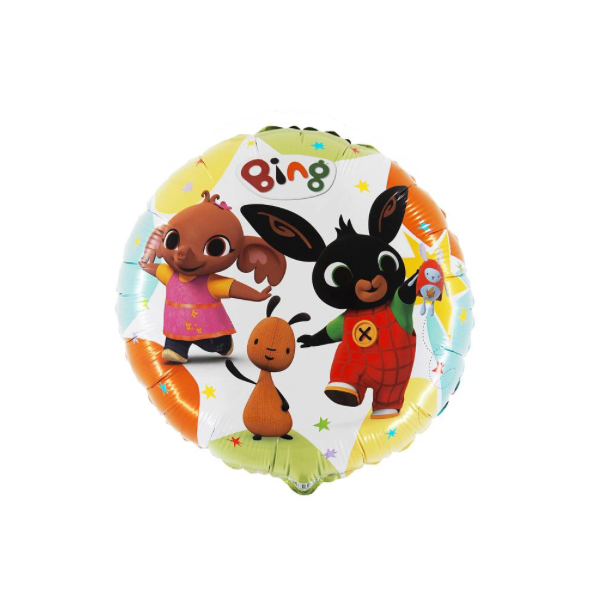 Bing Folienballon 43 cm mit Flop und Sula