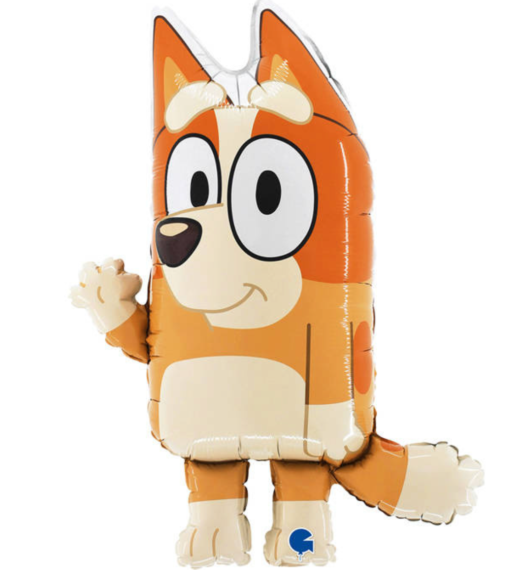 Bluey Folienballon 66 cm – Kinderparty Ballon Figur Hund