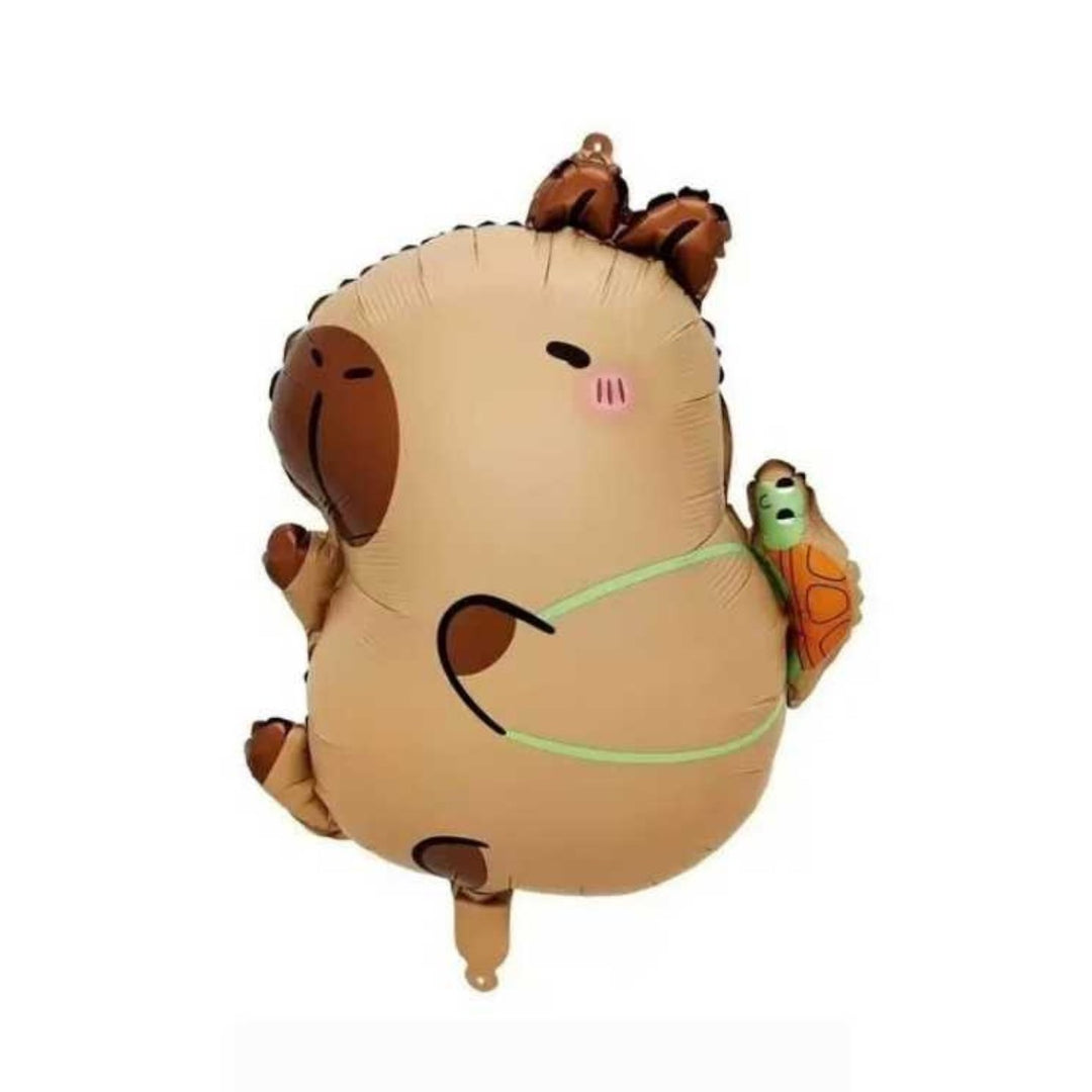 Folienballon Capybara – Tierballon Capybara Partyballon 63 cm