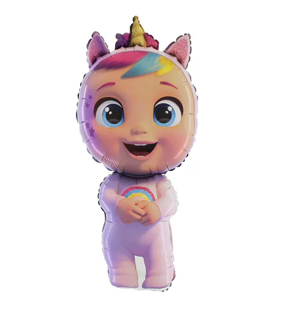 Cry Babies Ballon 100 cm – großer Folienballon Figur Kindergeburtstag