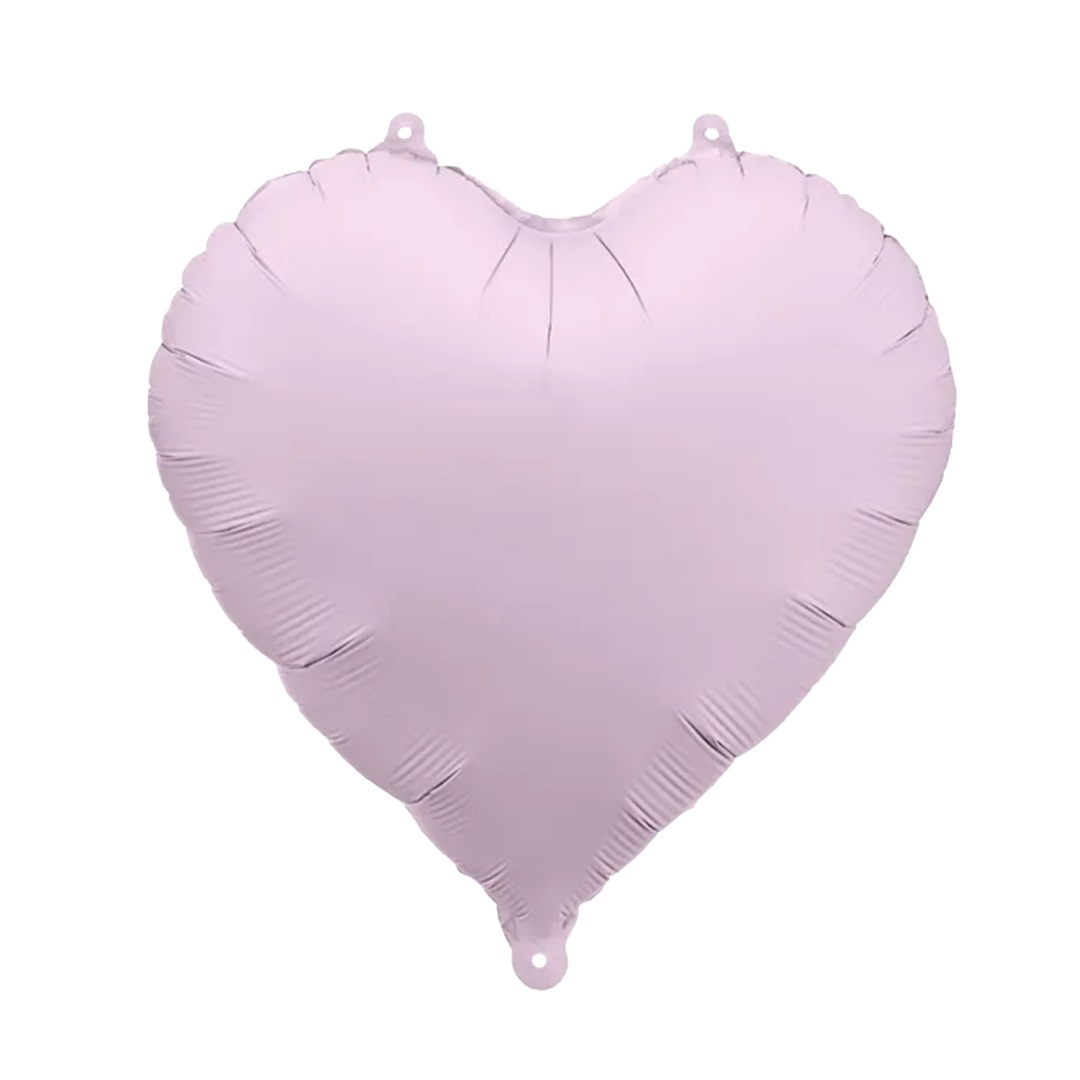 Folienballon Herz Lila