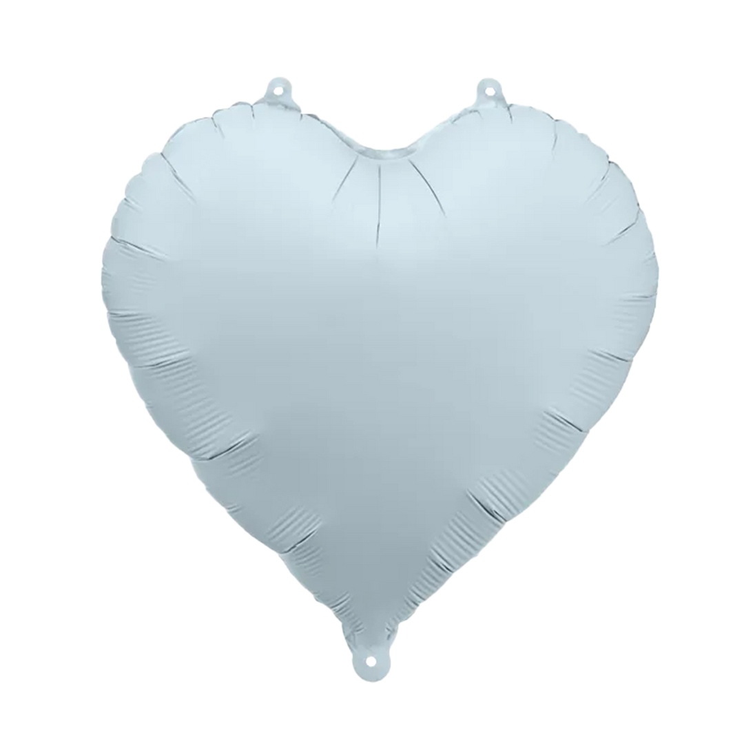 Folienballon Herz Blau
