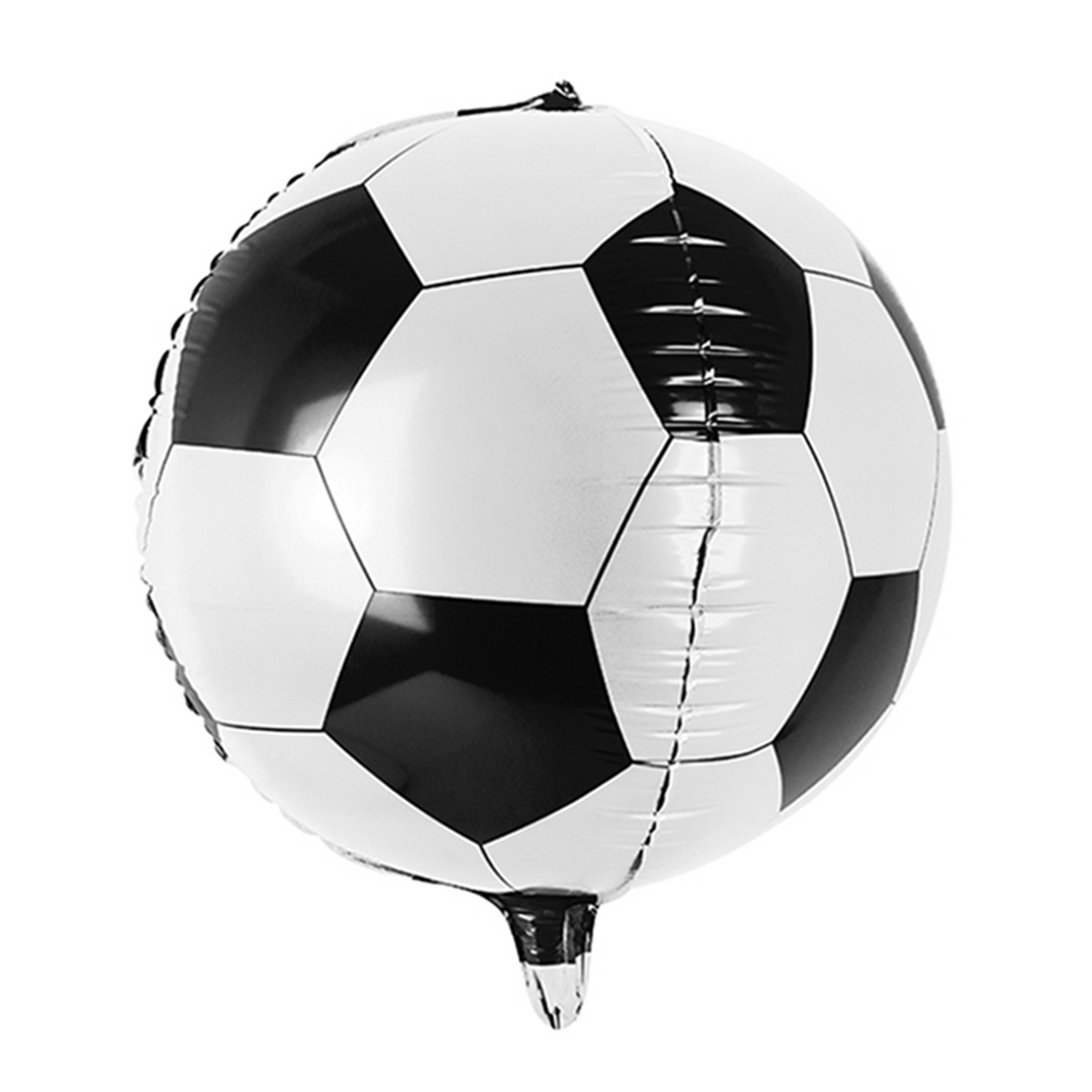 Folienballon - Kugel - 40cm - Fussball 
