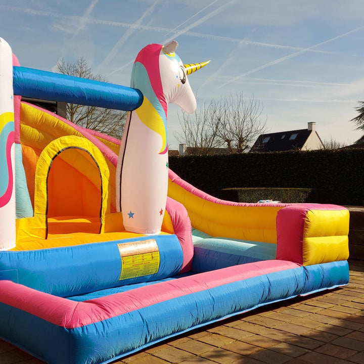 Hüpfburg Einhorn mieten I Viersen und Umgebung