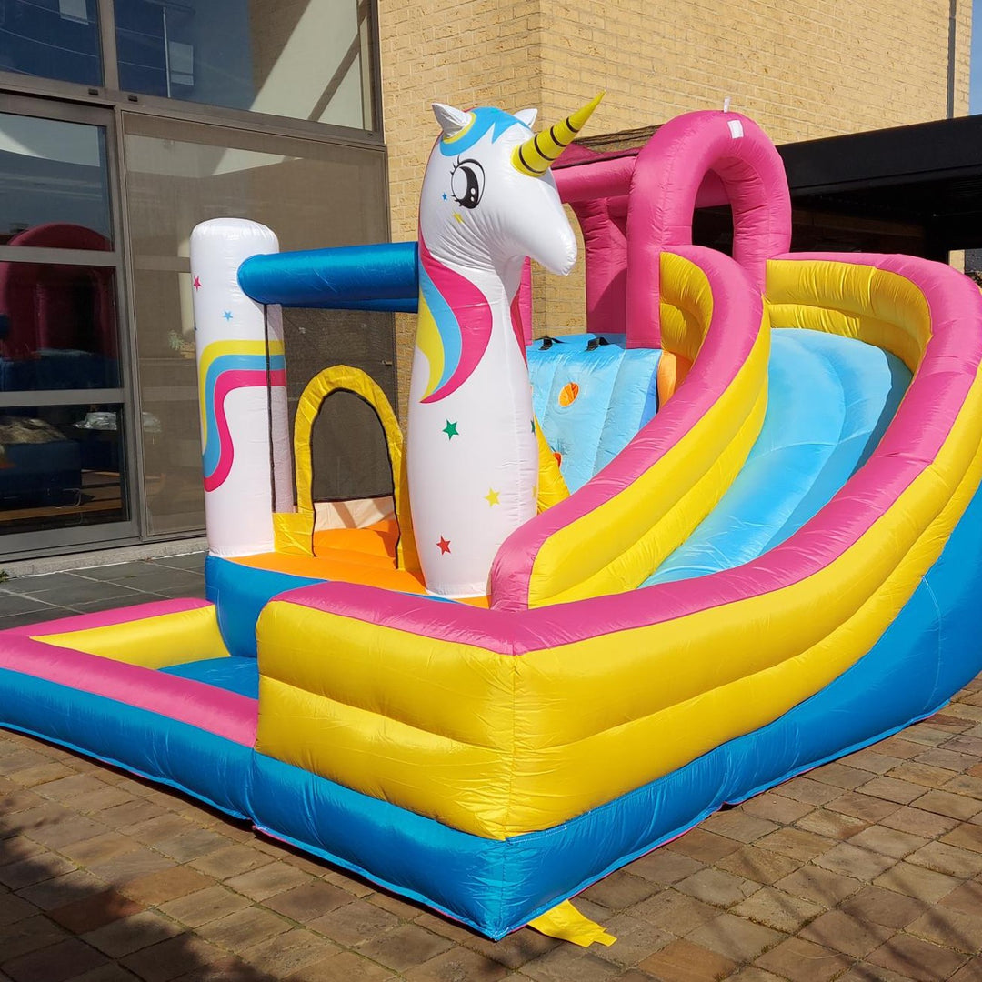 Hüpfburg Einhorn mieten I Viersen und Umgebung