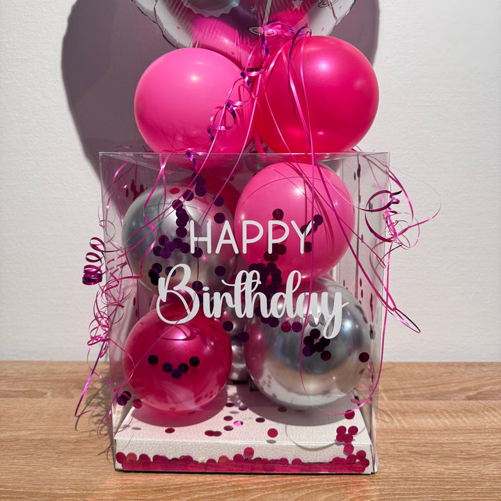 Geldgeschenk Geburtstag für Freundin – Secco Princess Ballonbox