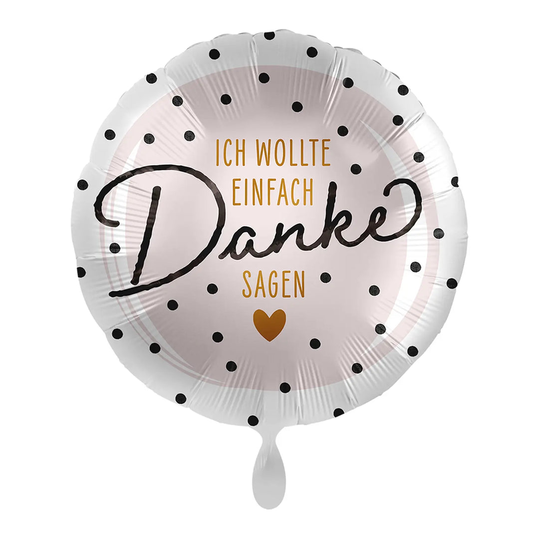 Ballon Danke sagen