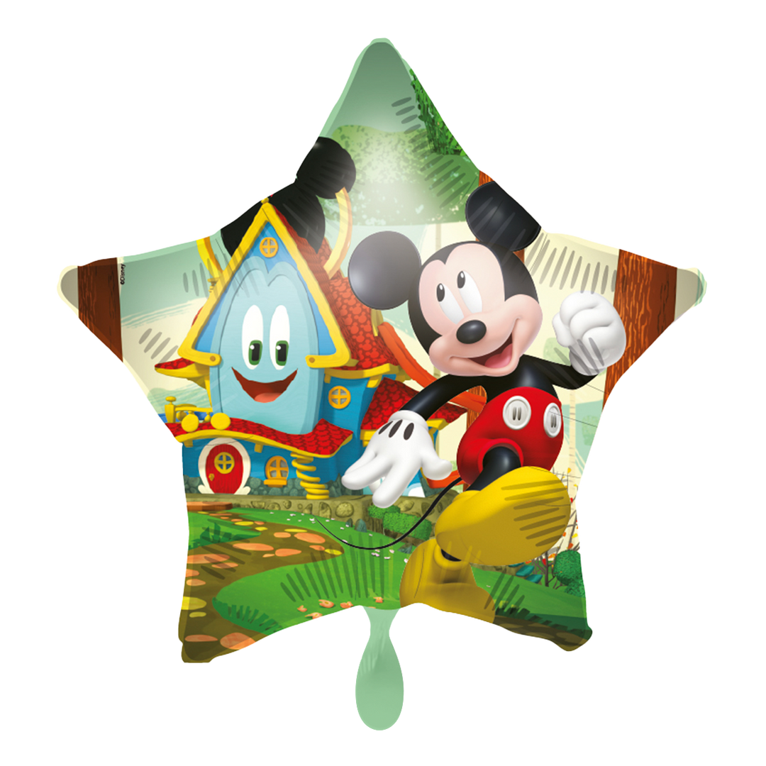Mickey Maus Ballon als Stern 