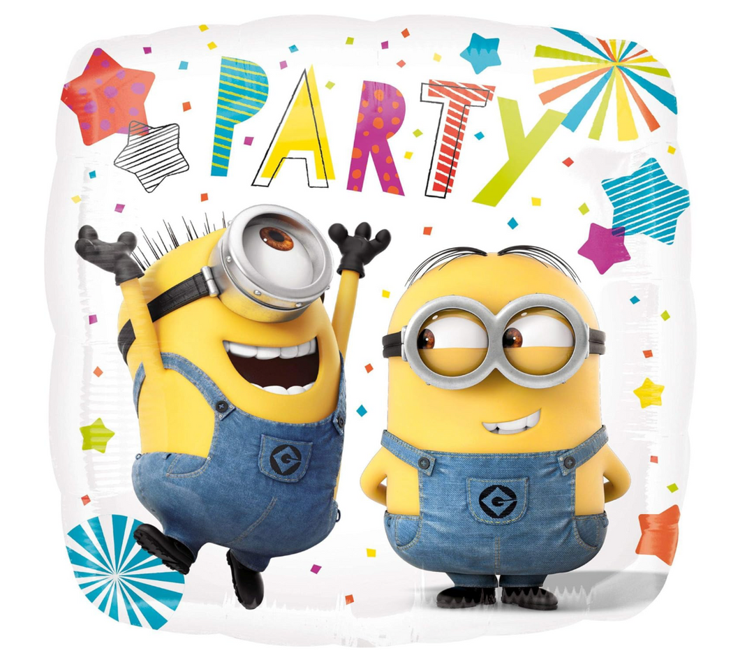 Minions Party Folienballon 43 cm – Ballon für Kindergeburtstag & Partydeko