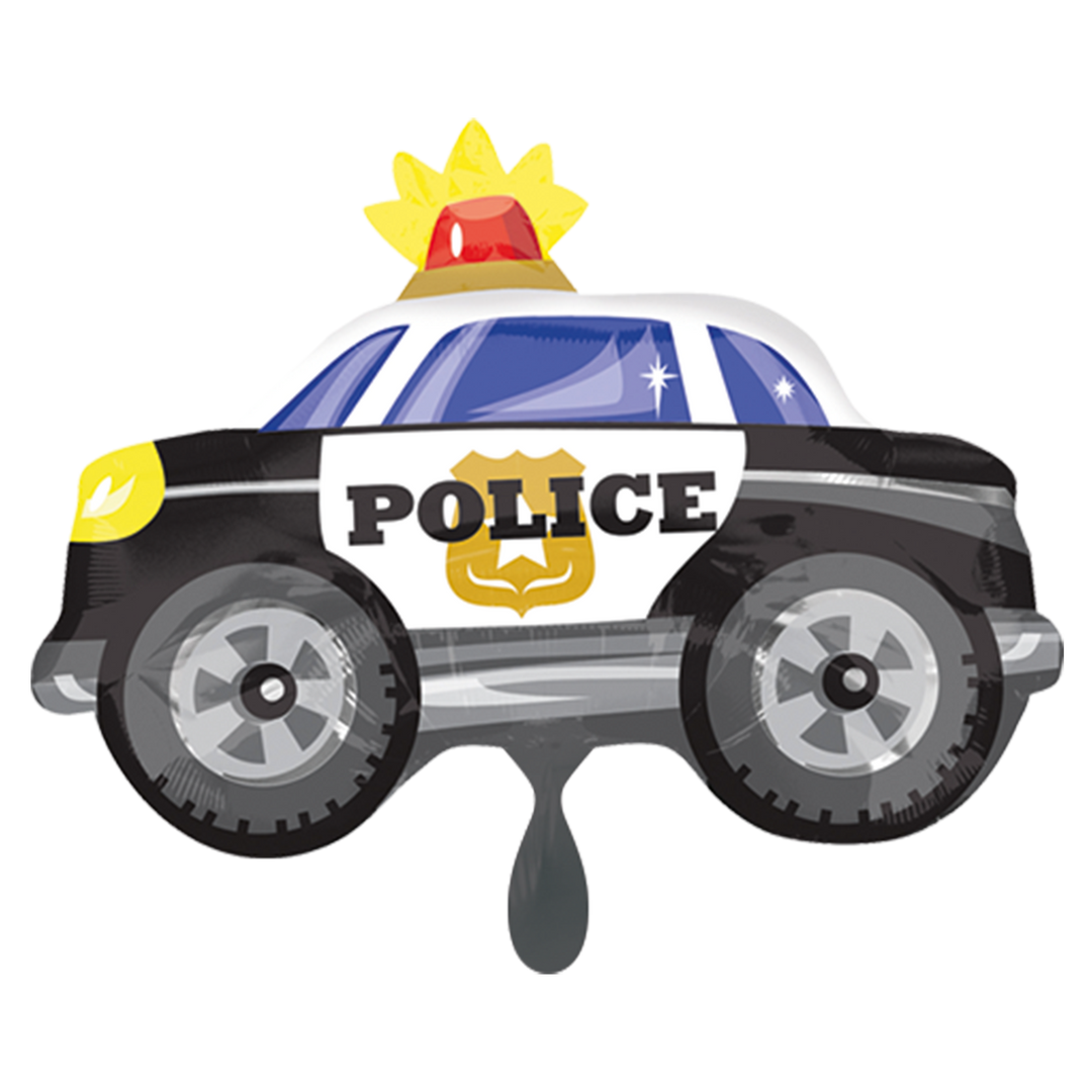 Polizei Auto Ballon - Folienballon