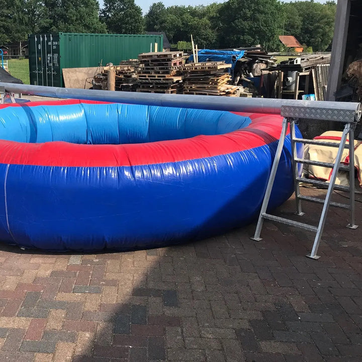 Hüpfburg Pool mit Schwebebalken mieten I Viersen und Umgebung