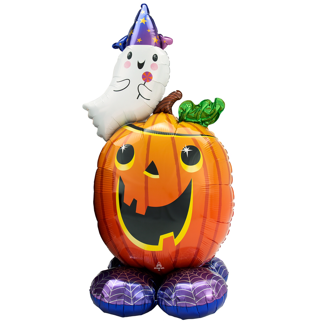 Schöne Dekorationsidee für die perfekte Halloween Party!

Mit einer größe von 142cm ist er wirklich ein richtiger Hingucker auf jeder Party.&nbsp;

Dieser Ballon verfügt über ein Automatikschließventil wird ausschließlich mit Luft gefüllt. Der Ballon wird auf dem Standfuß befestigt und steht damit.&nbsp;

Diesen Ballon können sie auch im nächsten Jahr wieder verwenden.&nbsp;