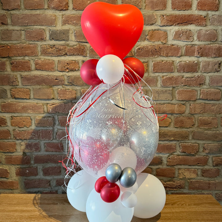 Verpackungsballon "Just Married"
