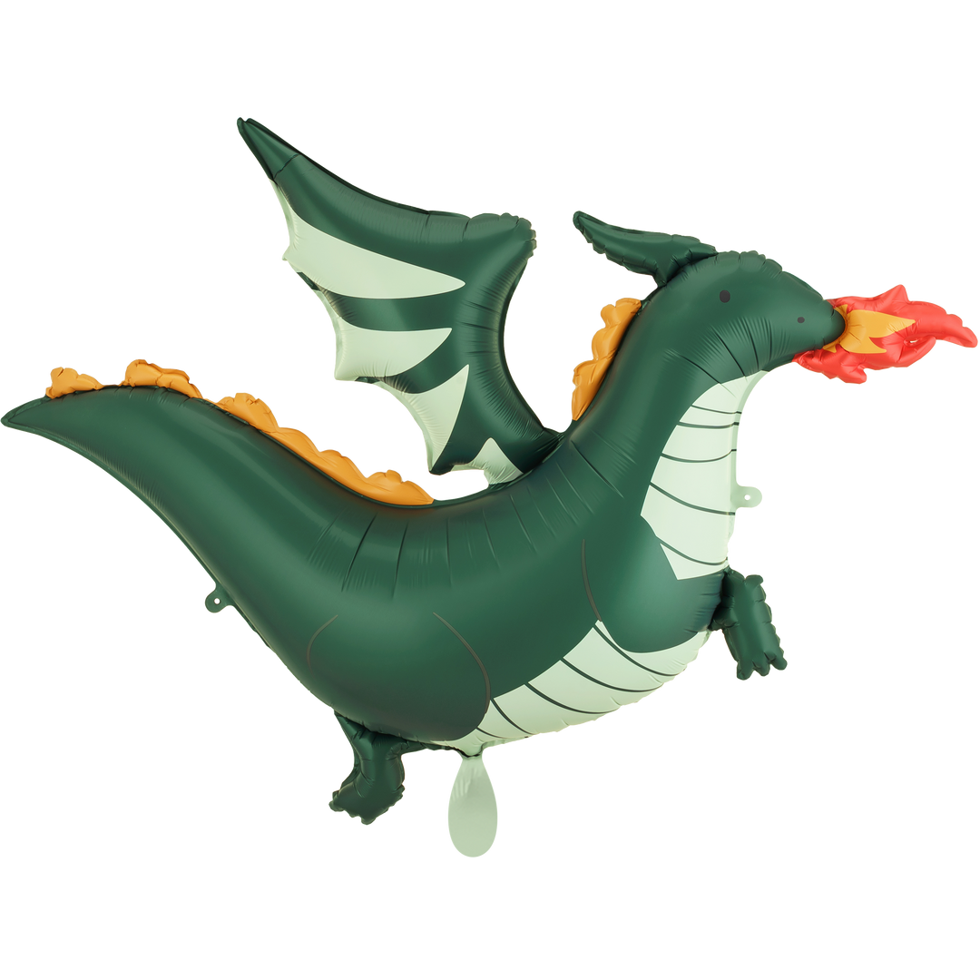 XXL Folienballon Drache 120 cm Kindergeburtstag Helium Ballon HeyBalloon Viersen