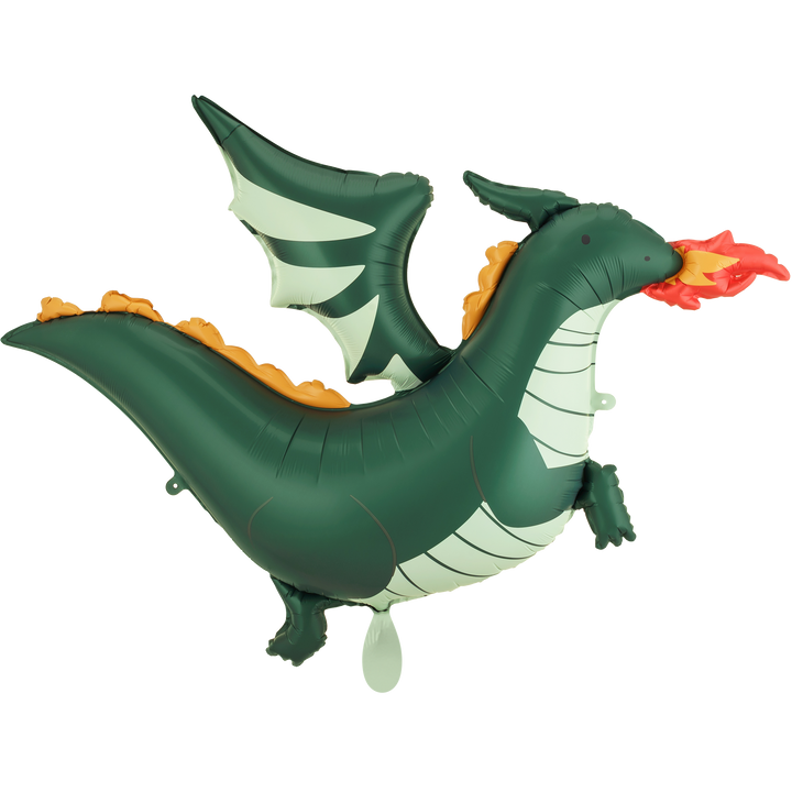 XXL Folienballon Drache 120 cm Kindergeburtstag Helium Ballon HeyBalloon Viersen
